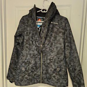 Gently used, like-new Womens Columbia Snow Jacket, Small, Navy/Blue